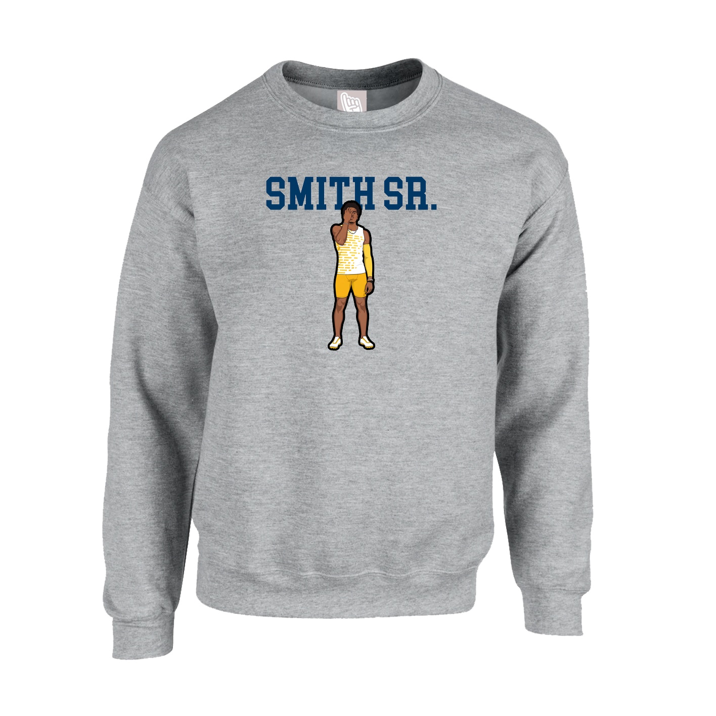 Fleece Crew — Shirsey in Grey