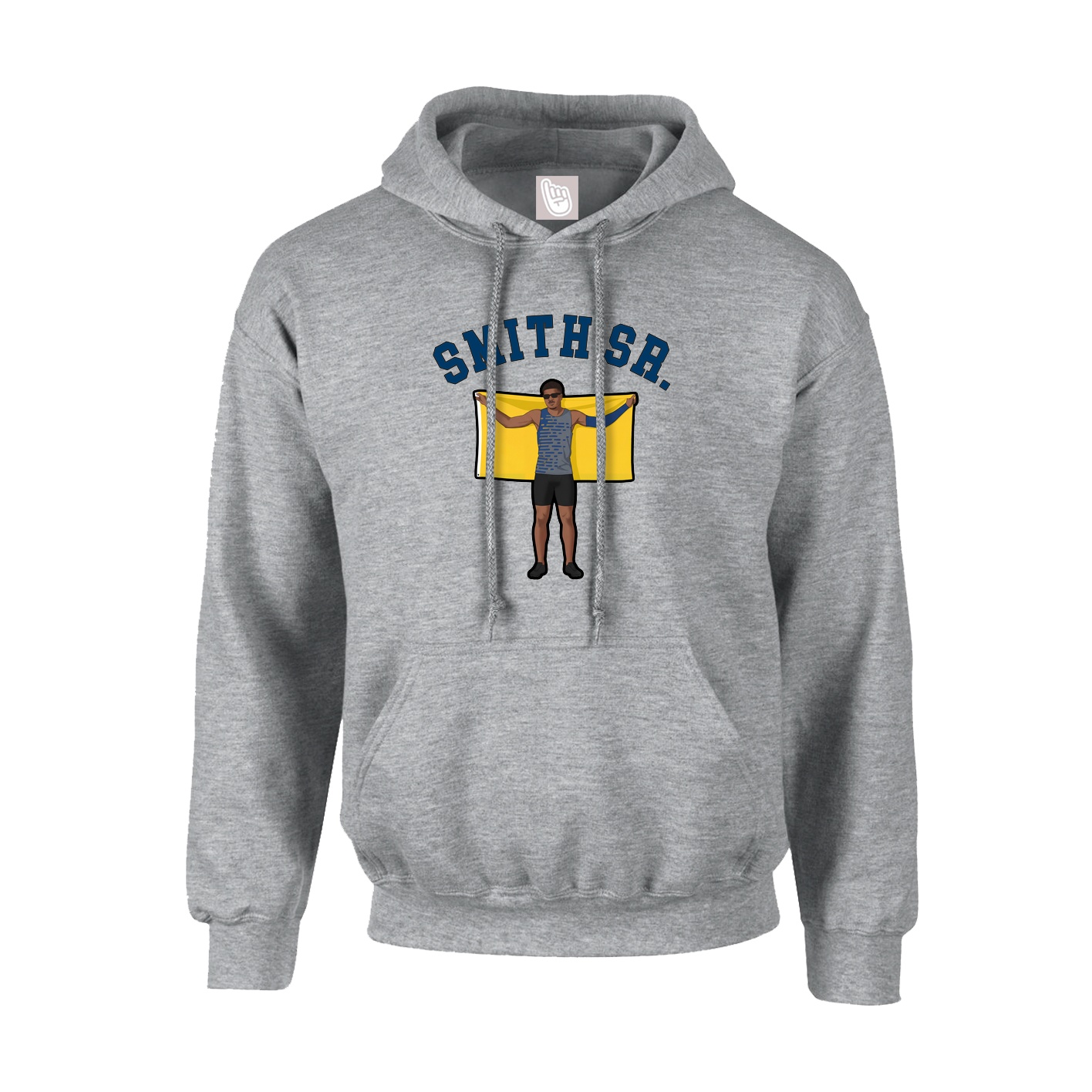 Youth Hoodie — Shirsey Arch in Grey