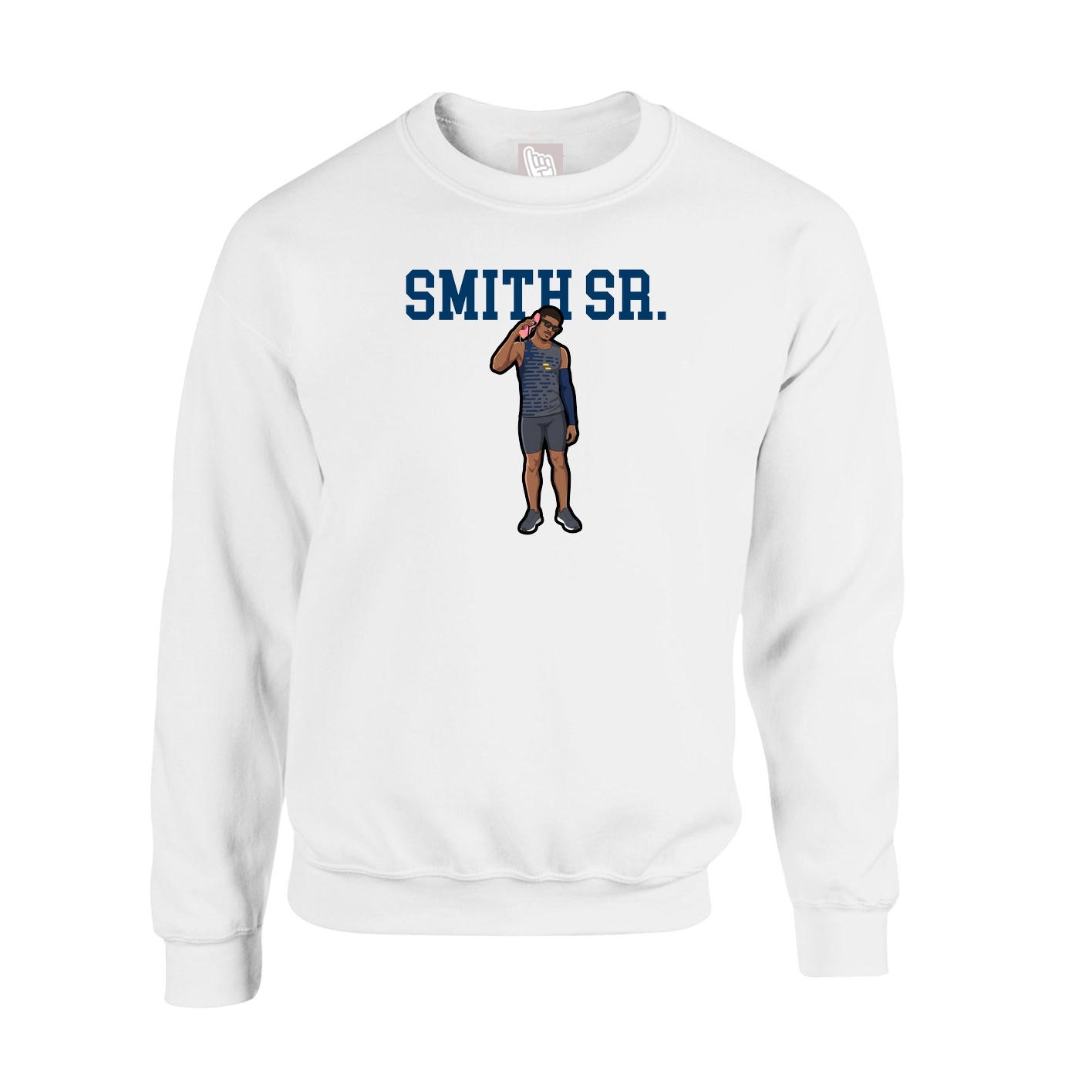 Fleece Crew — Shirsey in White
