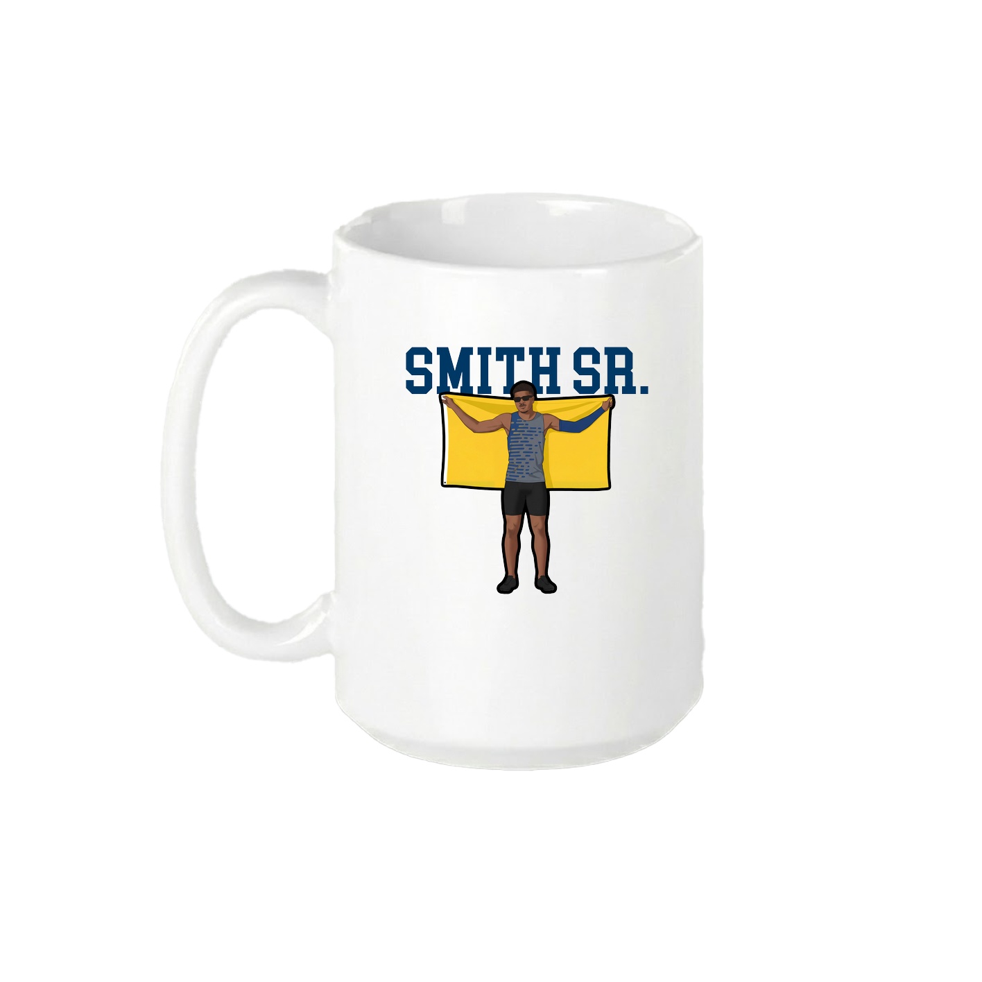 15oz Coffee Mug — Shirsey in White