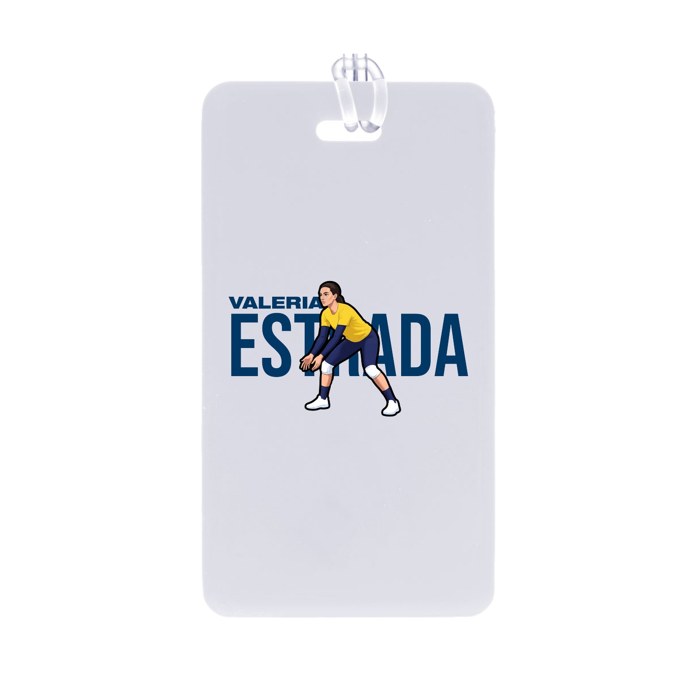 Bag Tag — Player Name in Classic