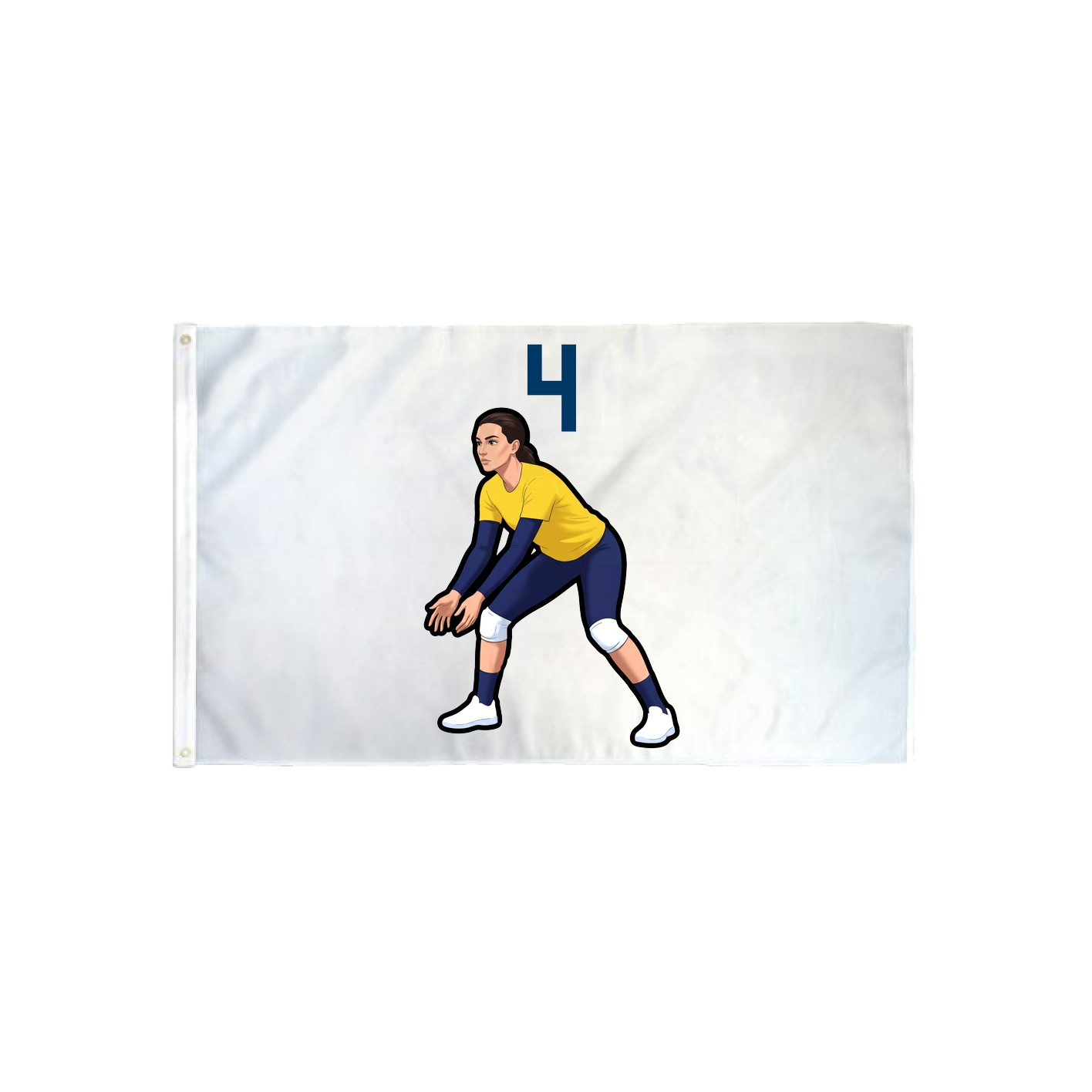 3x5 Flag — Number Top in Classic