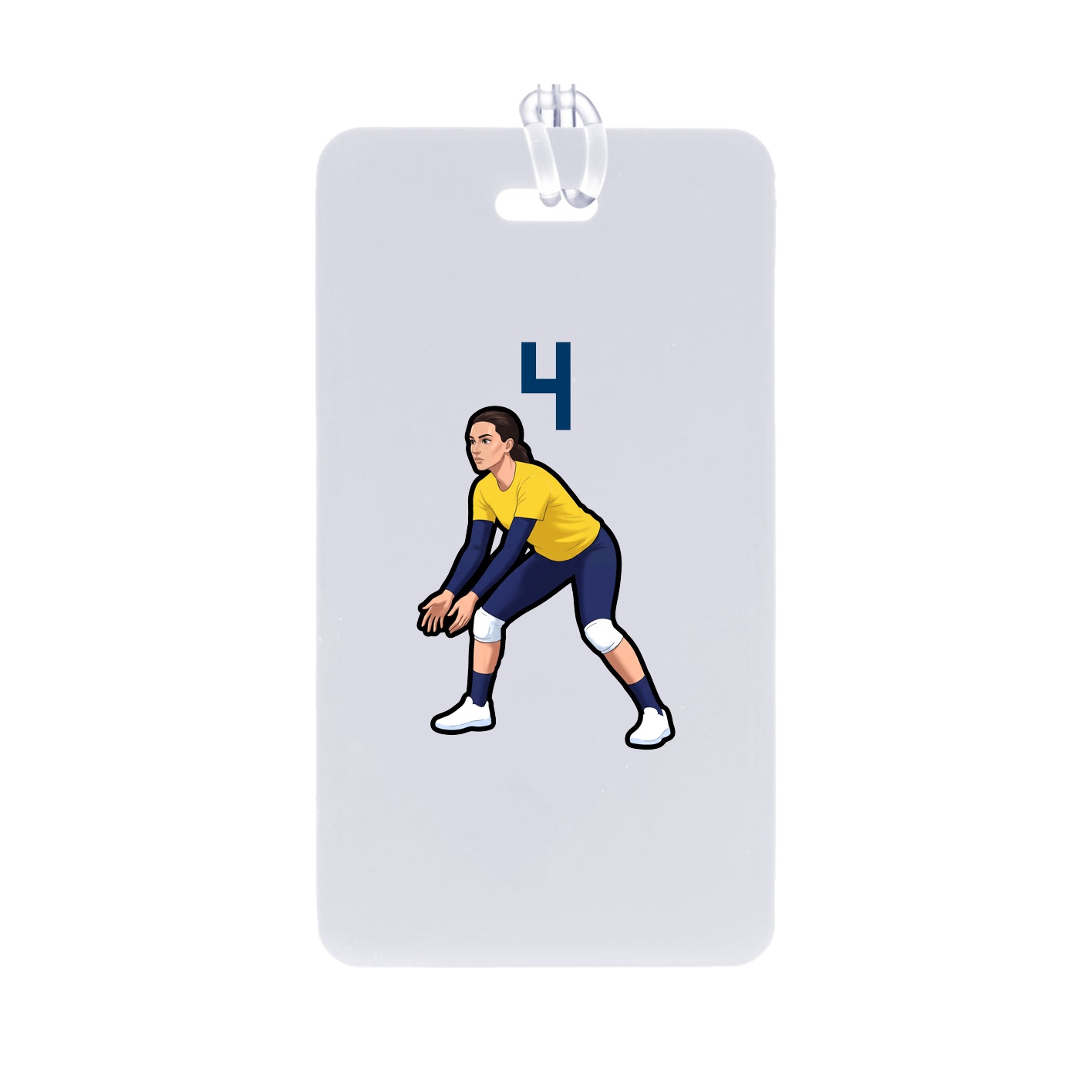 Bag Tag — Number Top in Classic