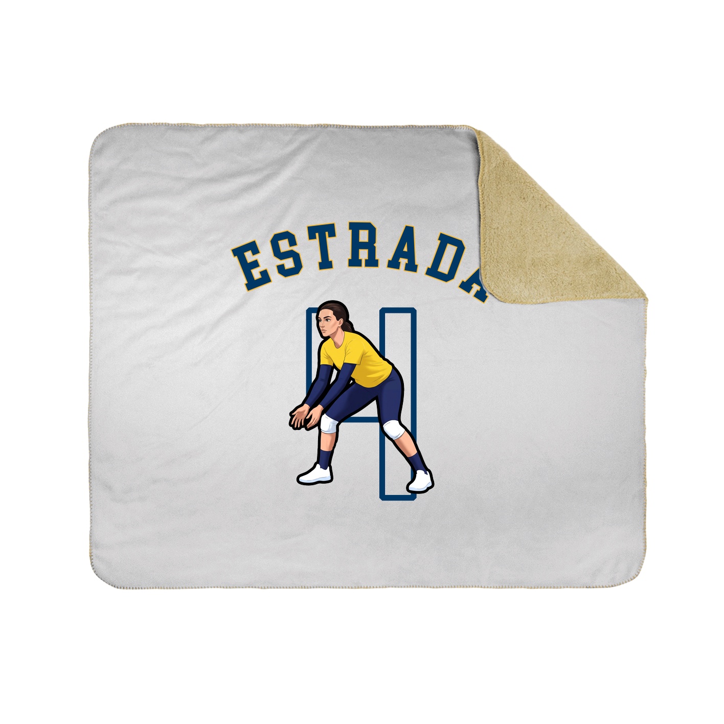 Throw Blanket — Shirsey Arch in White