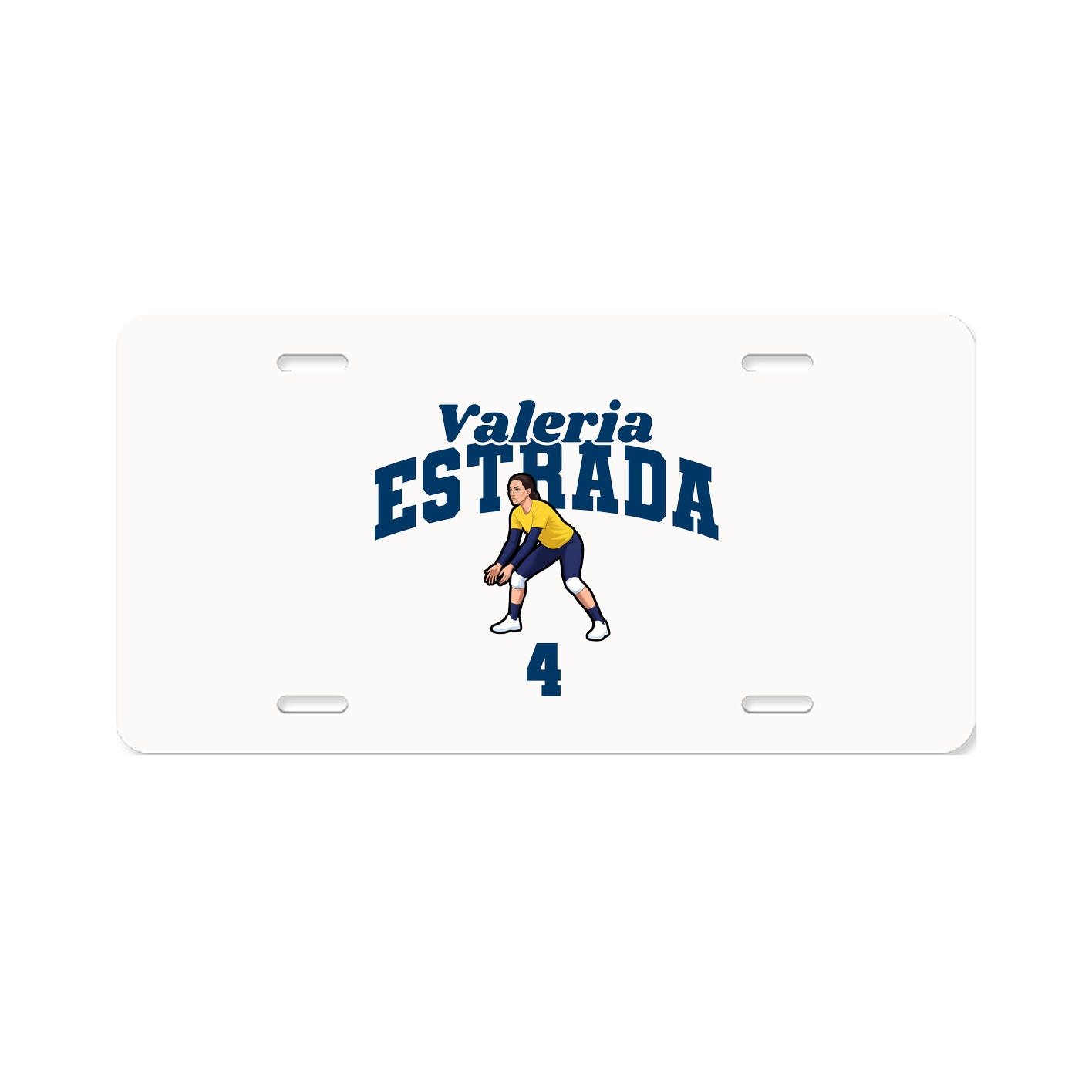 License Plate — Signature Arch in Classic