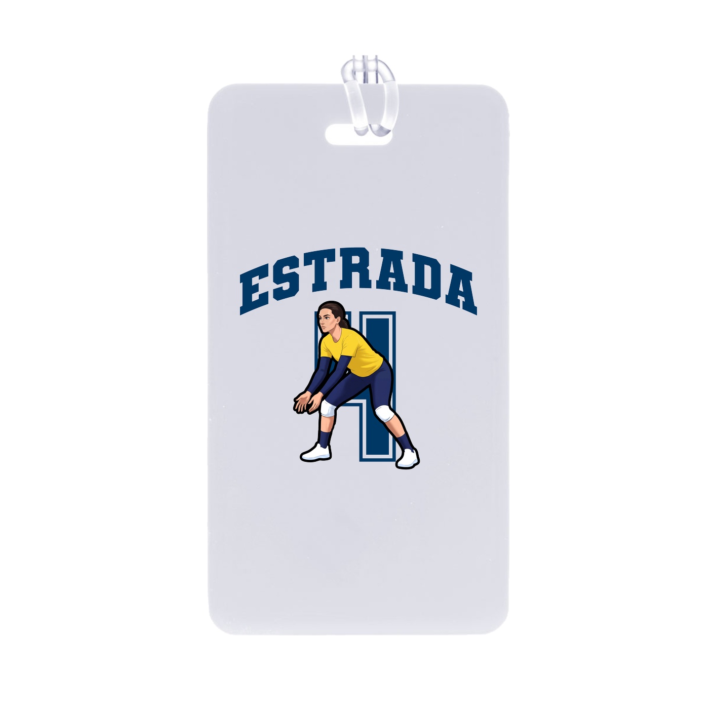 Bag Tag — Number in Classic