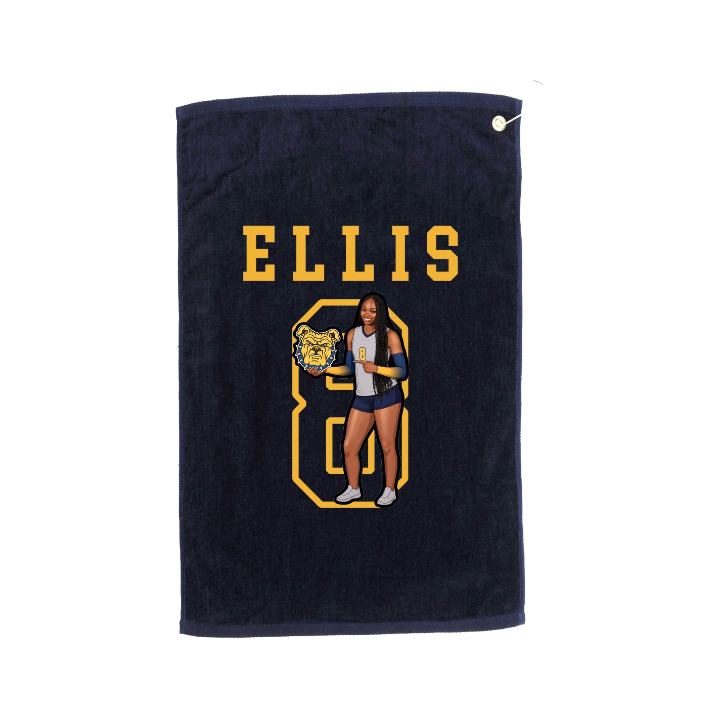 Golf Towel — Shirsey in Navy