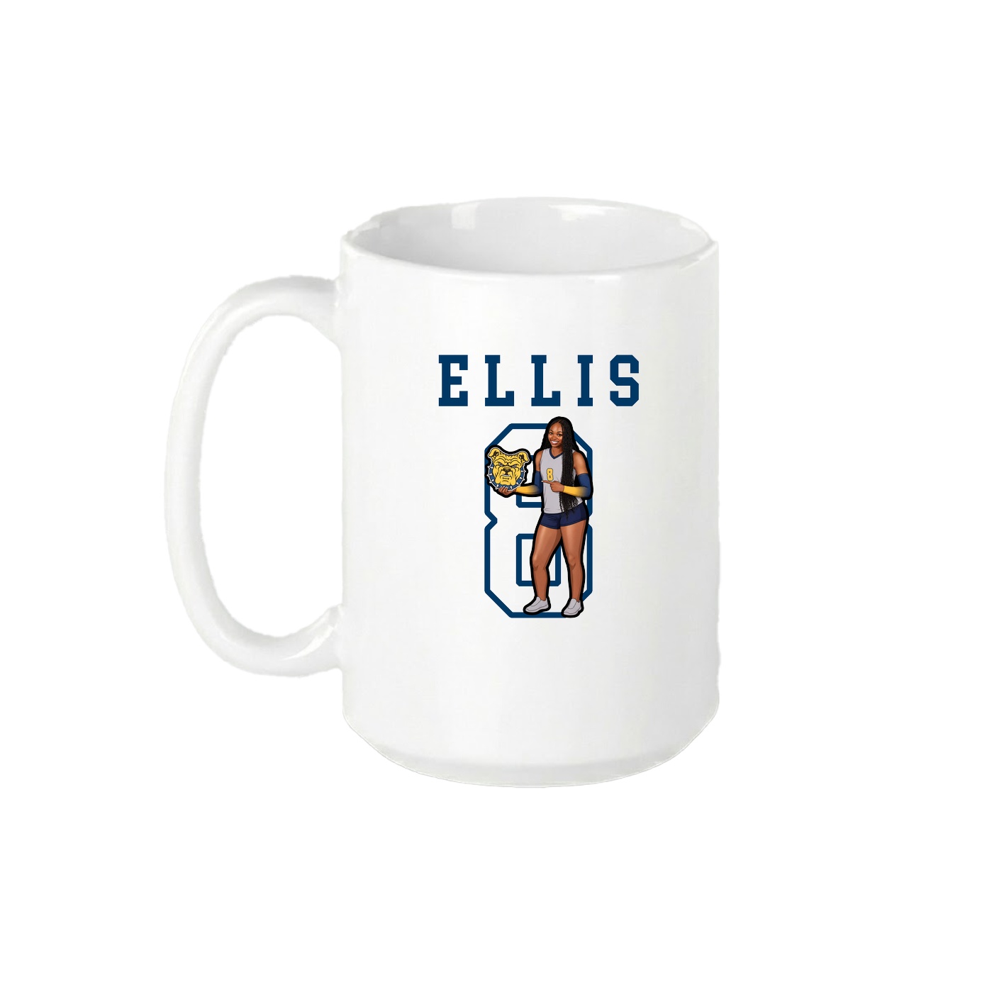 15oz Coffee Mug — Shirsey in White