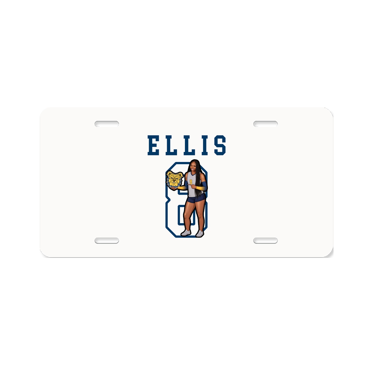 License Plate — Shirsey in Classic