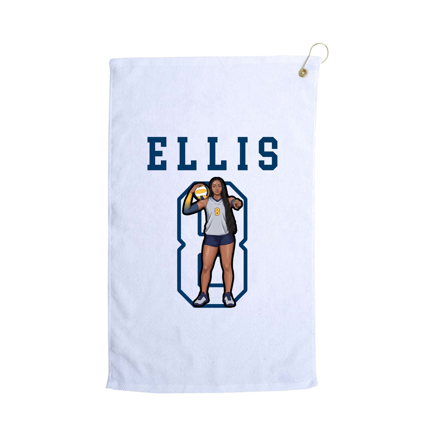 Golf Towel — Shirsey in White
