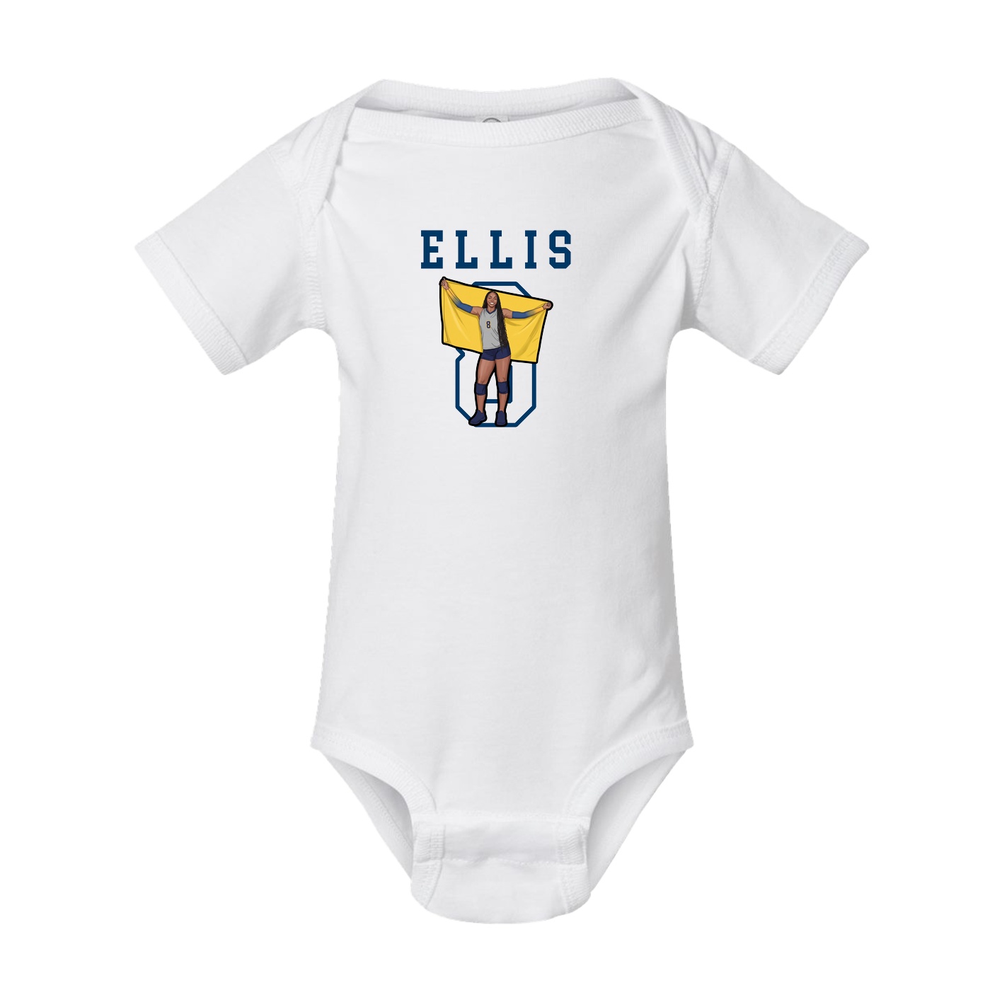 Baby Onesie — Shirsey in White