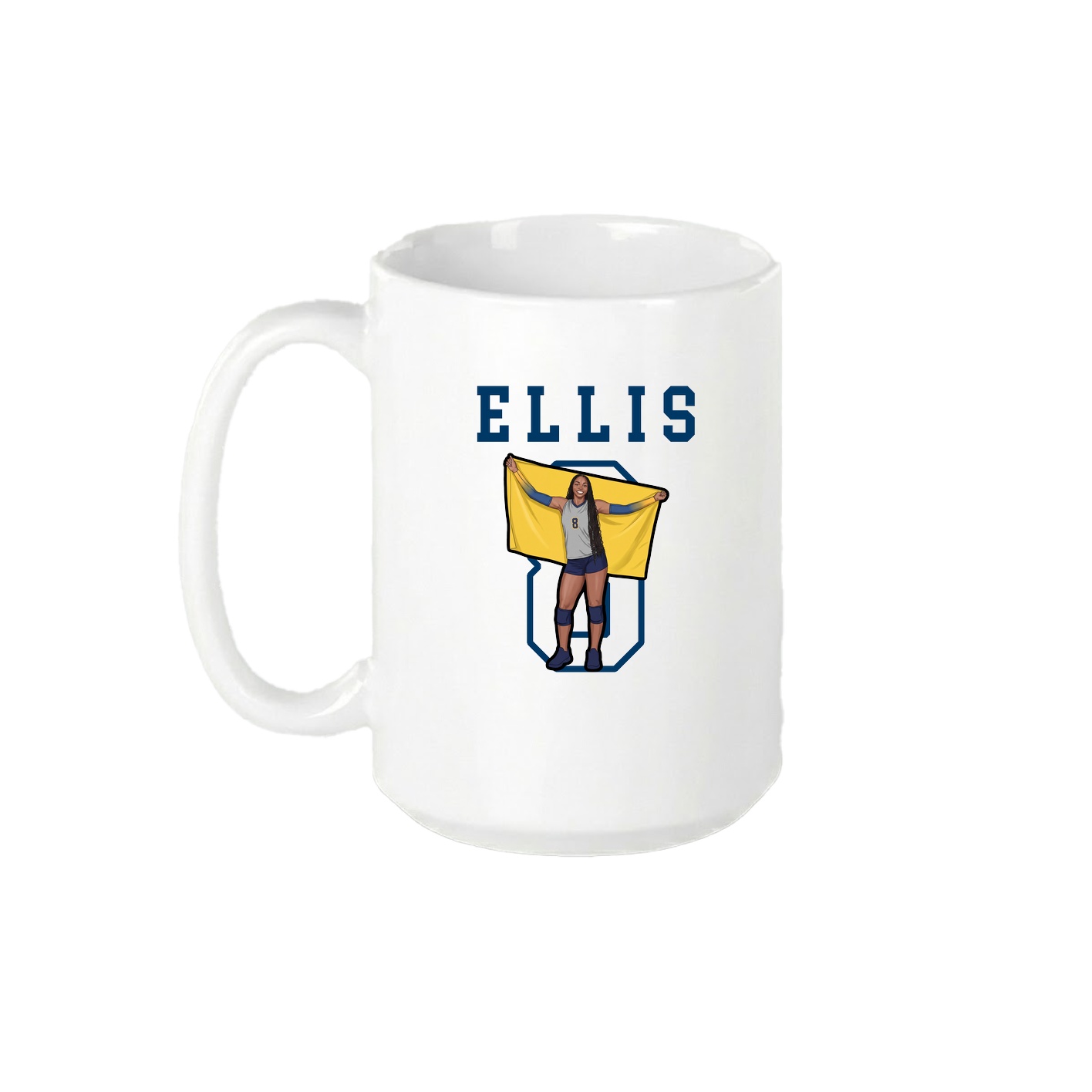 15oz Coffee Mug — Shirsey in White