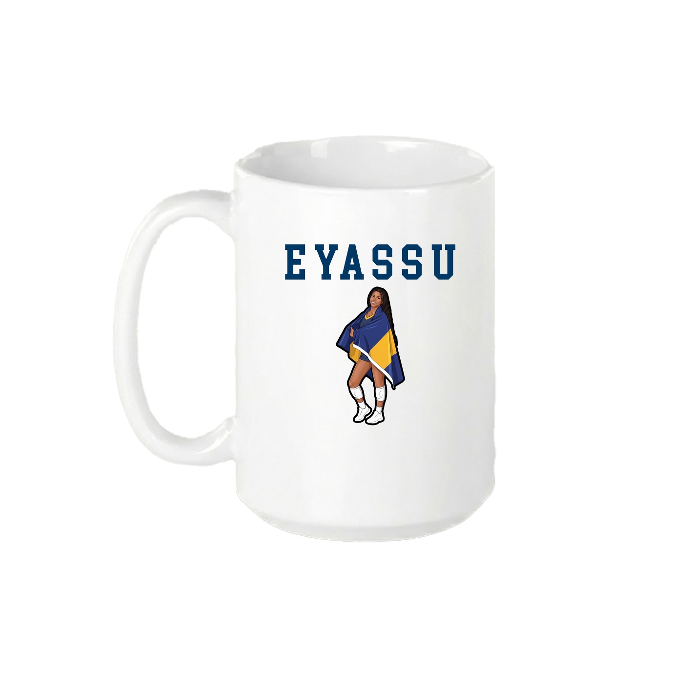 15oz Coffee Mug — Shirsey in White