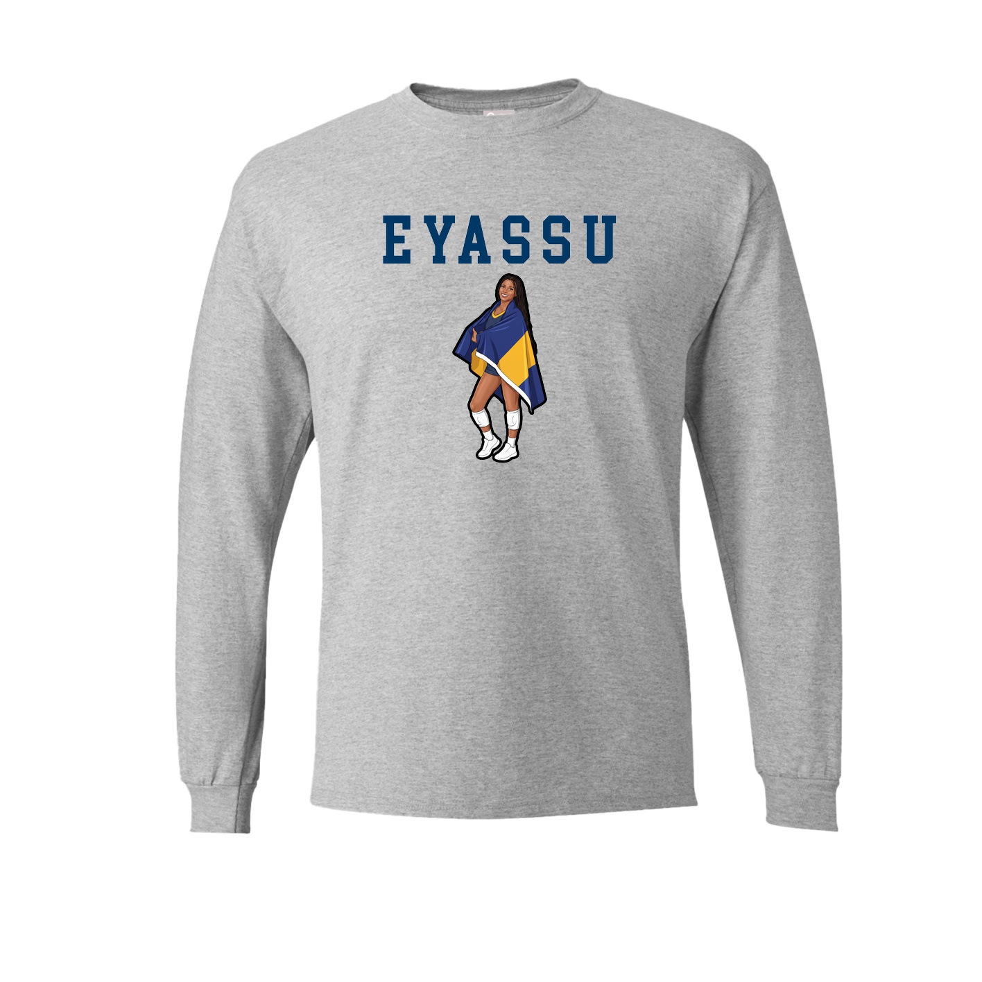 Long Sleeve Tee — Shirsey in Grey