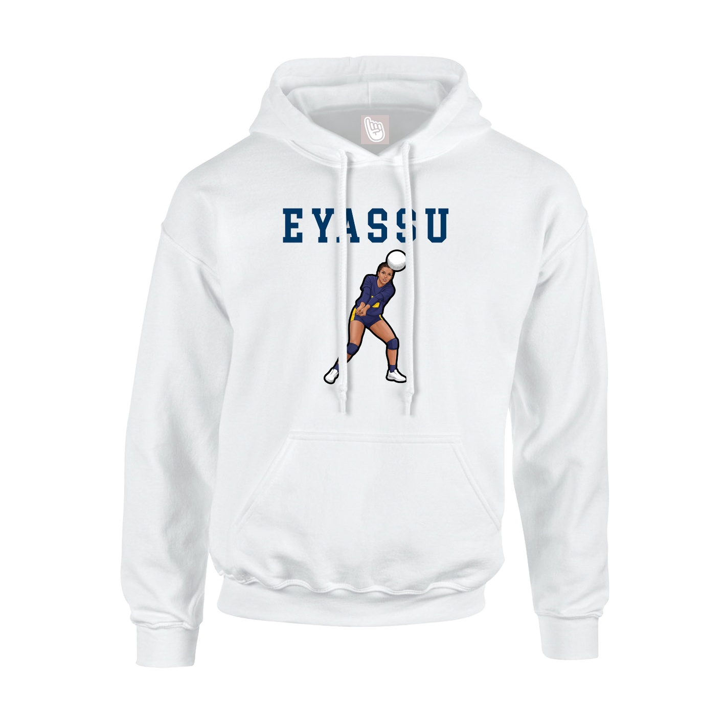 Youth Hoodie — Shirsey in White