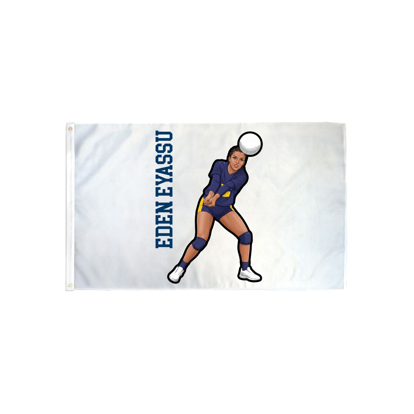 3x5 Flag — Name Vertical in Classic