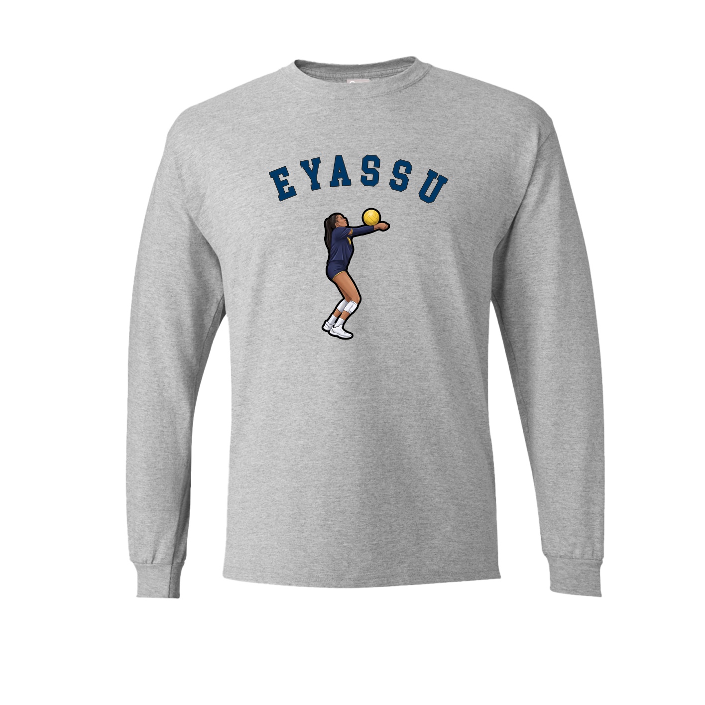 Long Sleeve Tee — Shirsey Arch in Grey