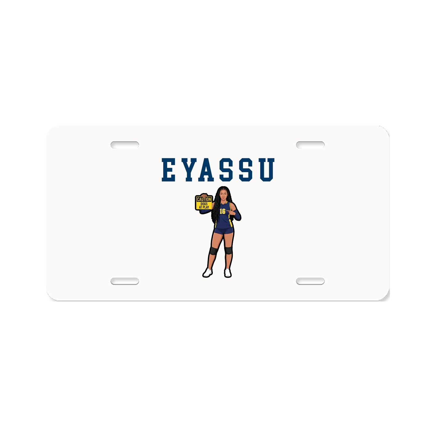 License Plate — Shirsey in Classic