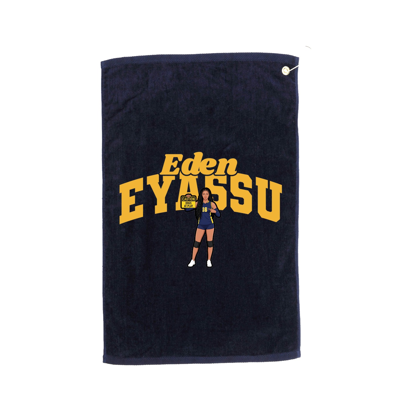 Golf Towel — Signature Arch in Navy