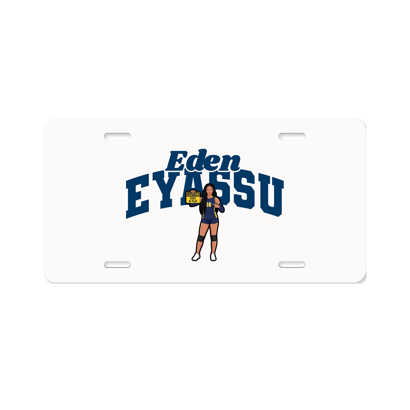 License Plate — Signature Arch in Classic