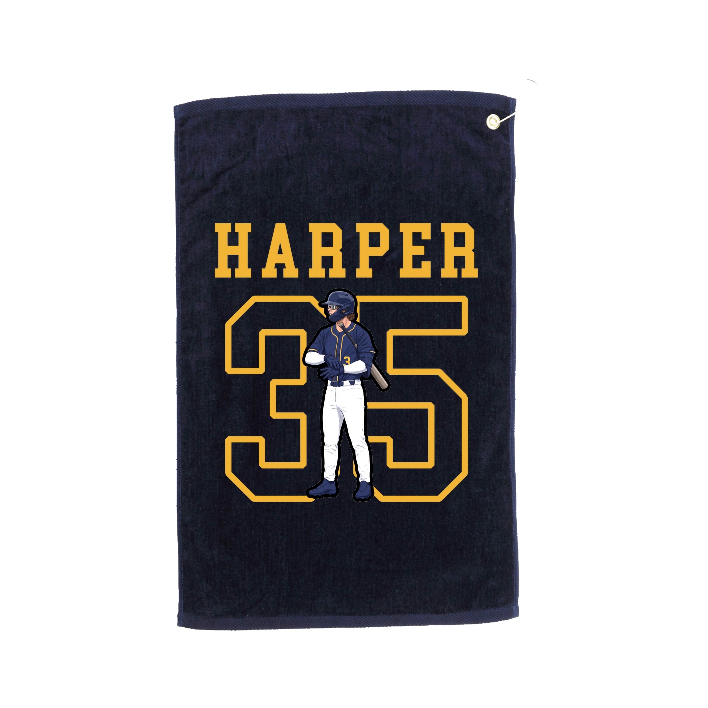 Golf Towel — Shirsey in Navy