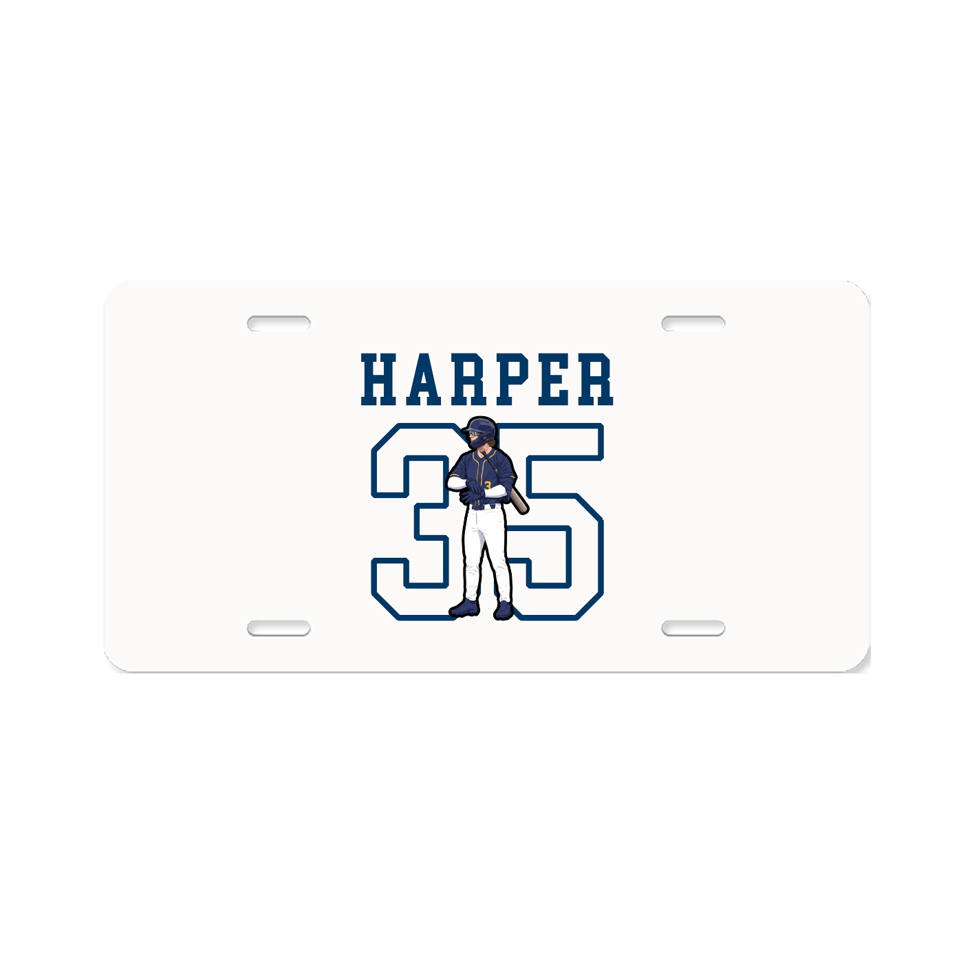 License Plate — Shirsey in Classic