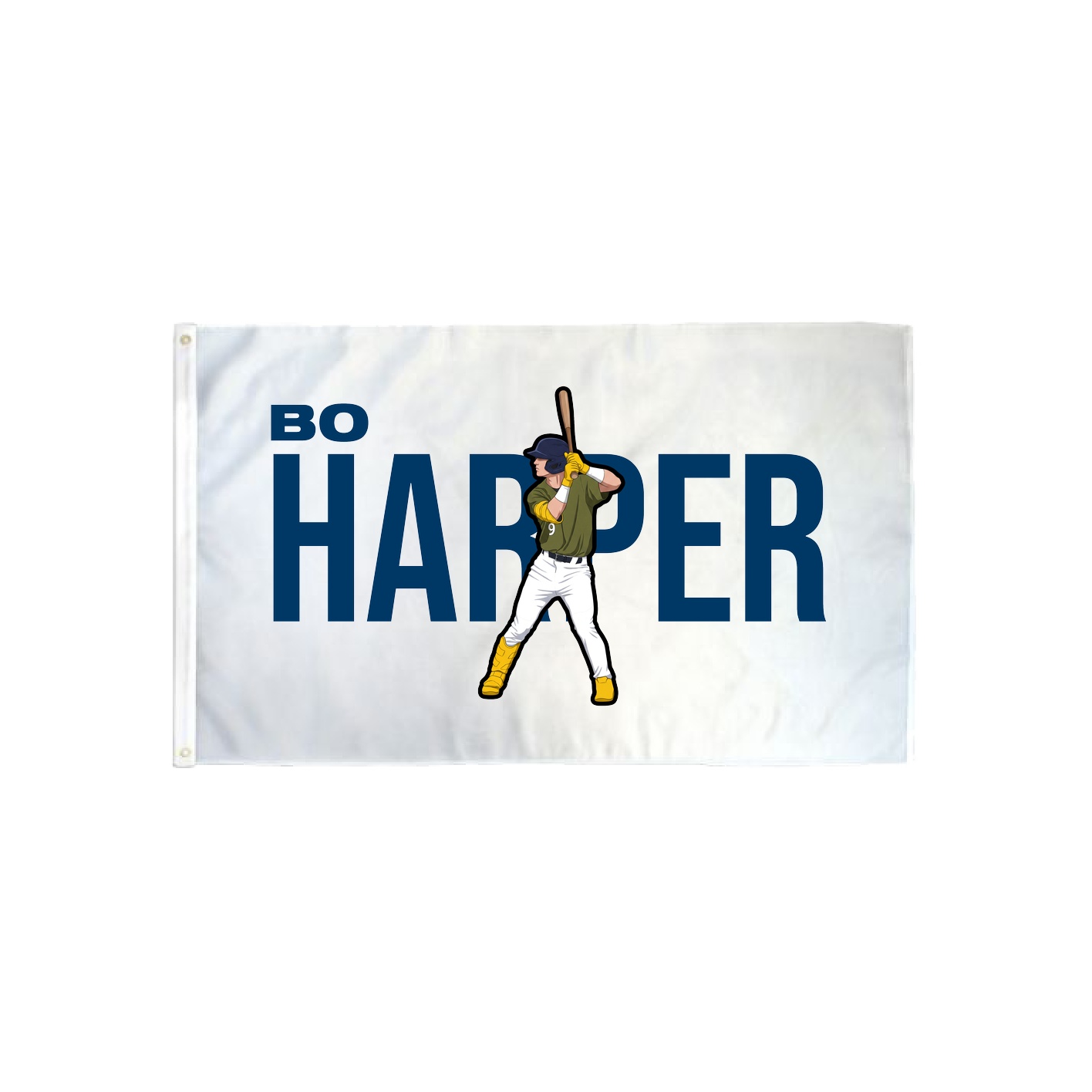 3x5 Flag — Player Name in Classic