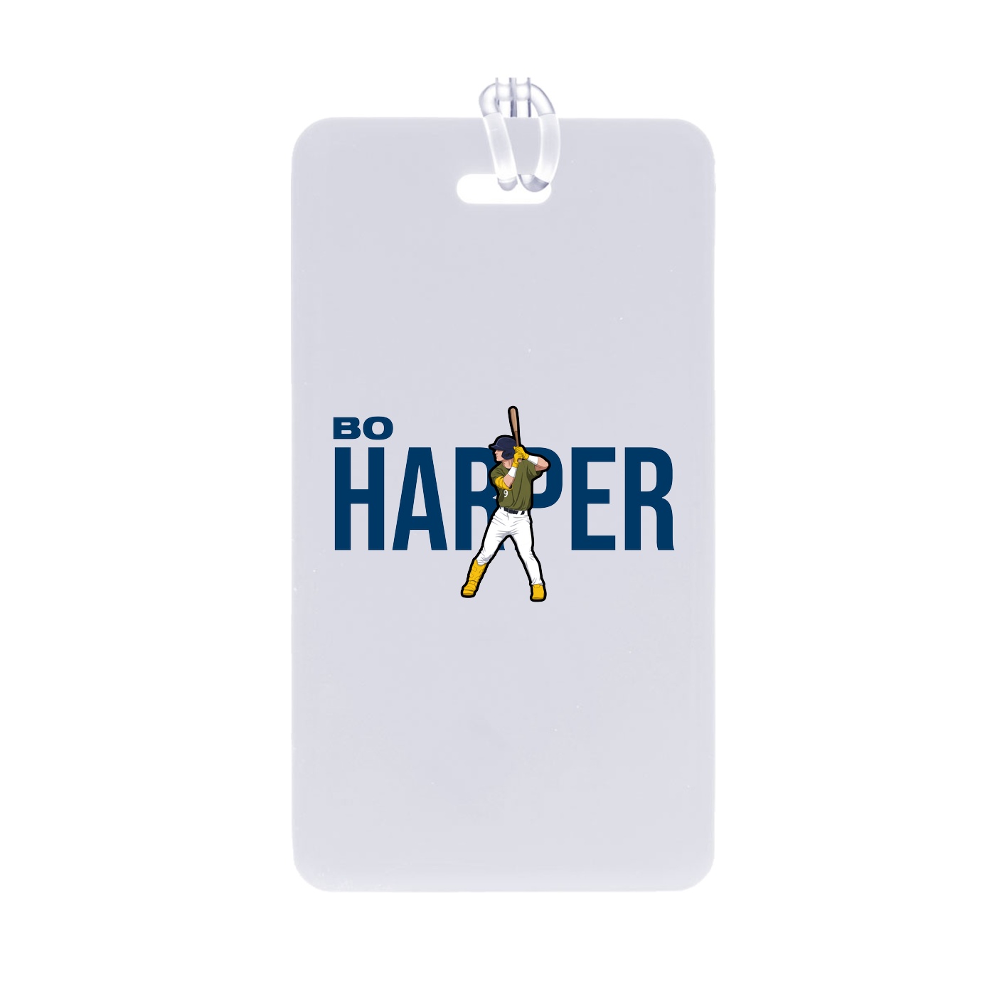 Bag Tag — Player Name in Classic