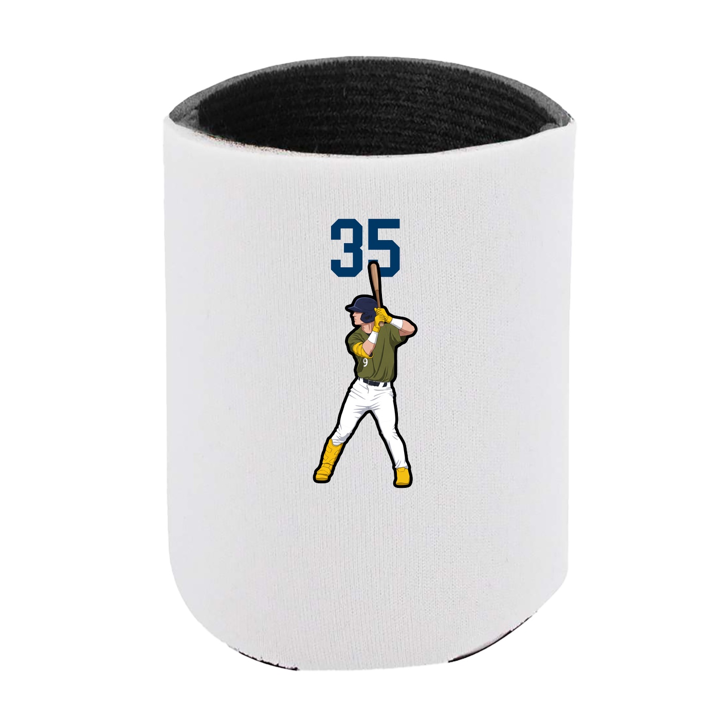 Can Holder — Number Top in White