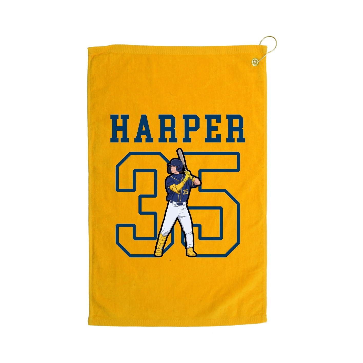 Golf Towel — Shirsey in Gold