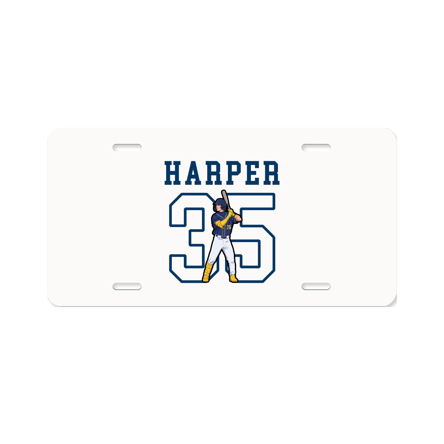 License Plate — Shirsey in Classic