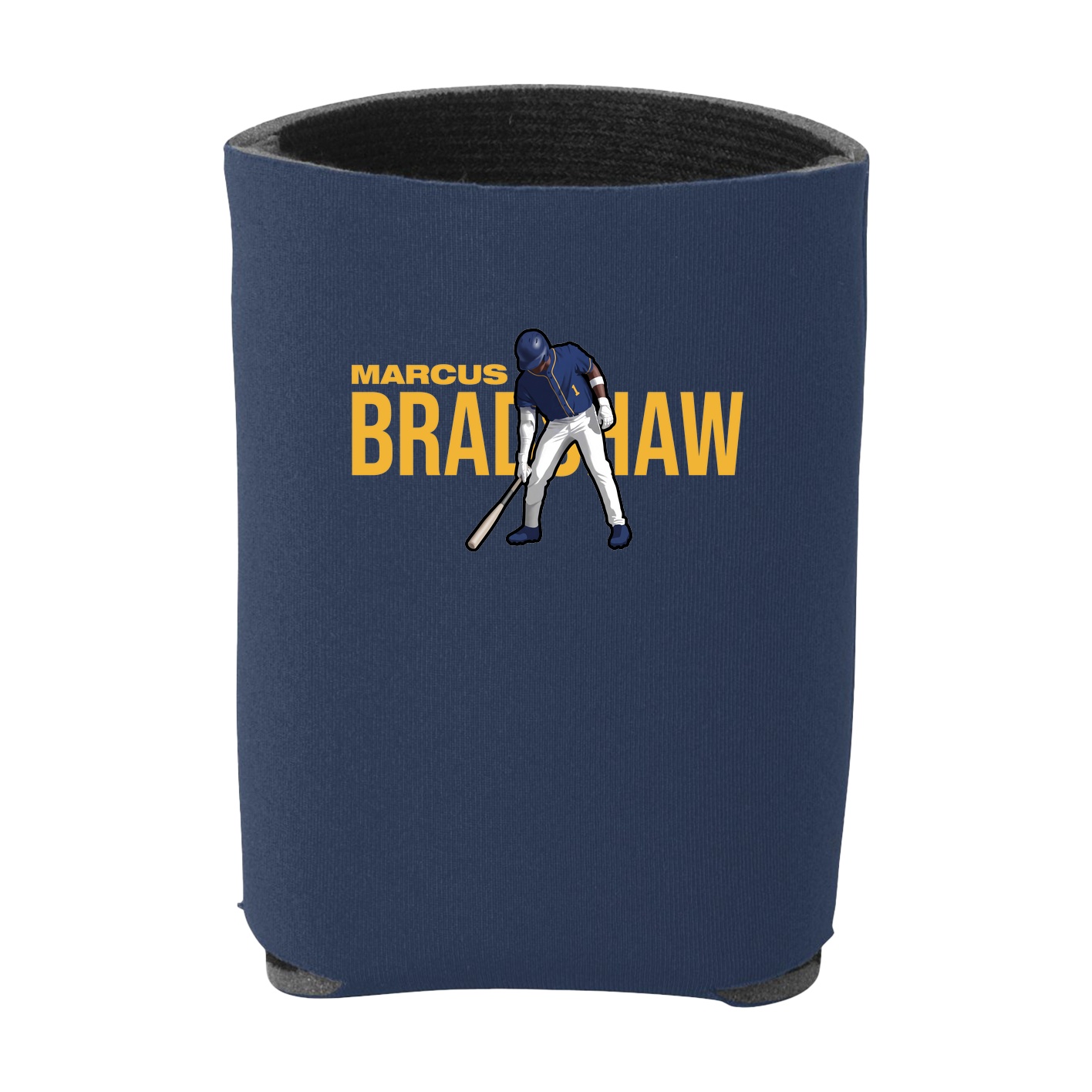 Can Holder — Player Name in Navy