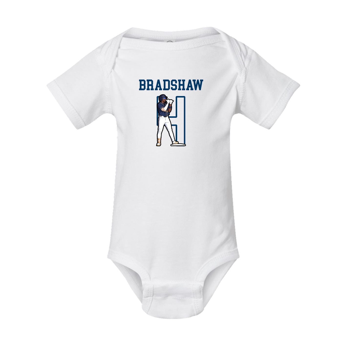 Baby Onesie — Shirsey in White