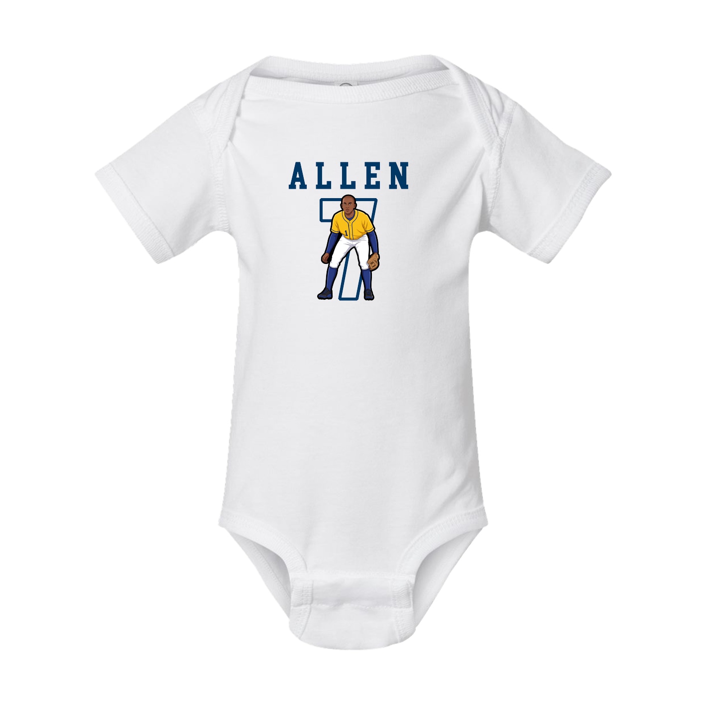 Baby Onesie — Shirsey in White