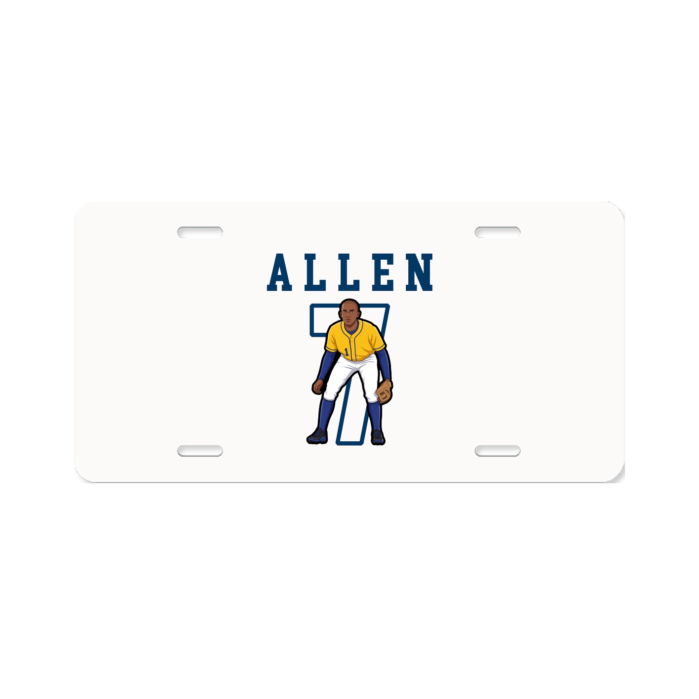 License Plate — Shirsey in Classic