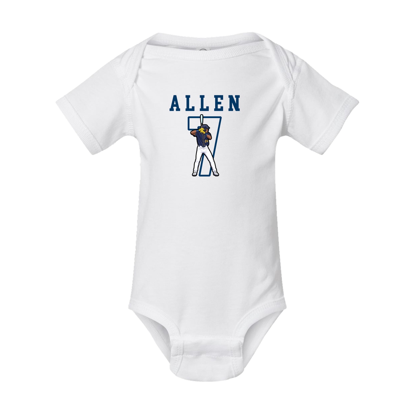 Baby Onesie — Shirsey in White