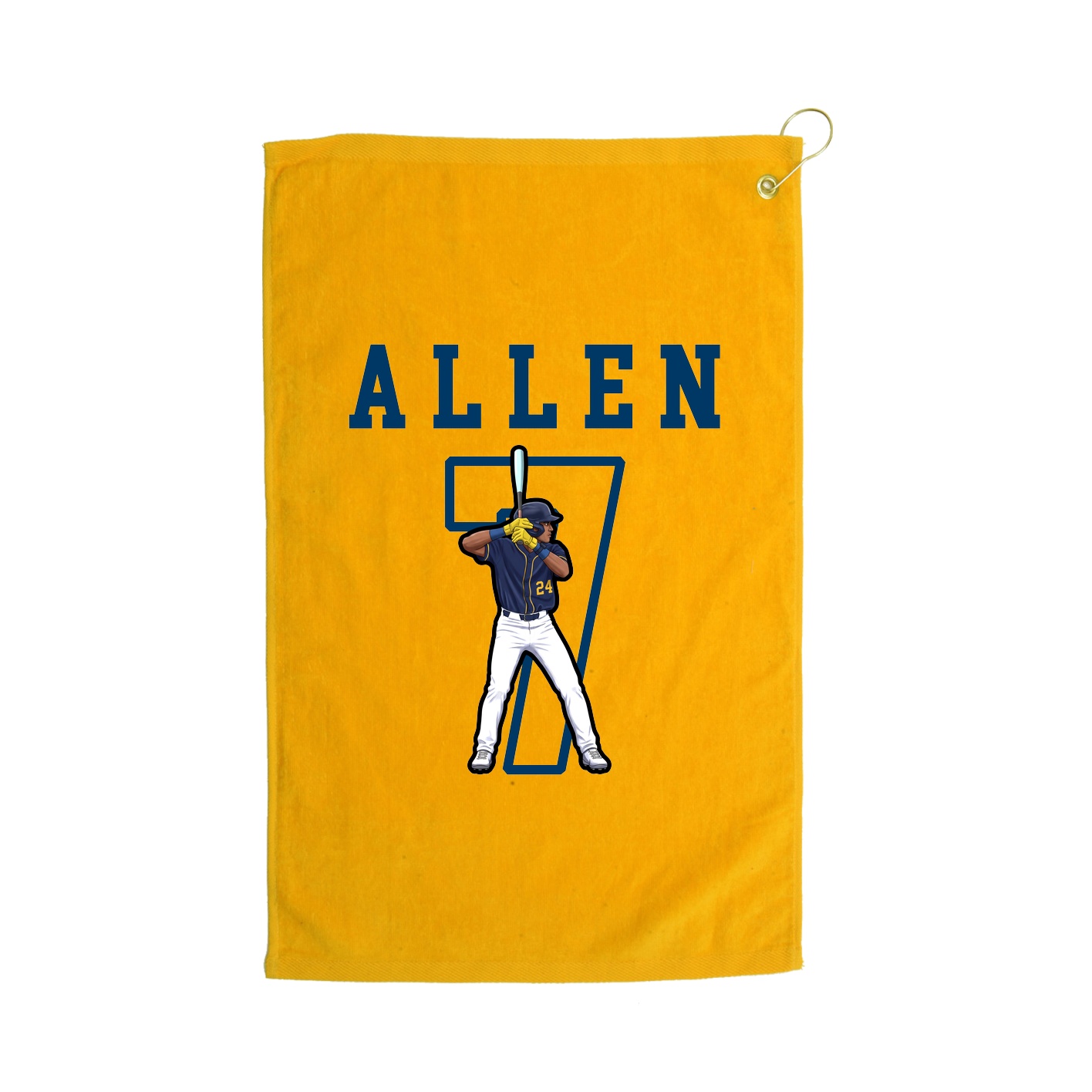 Golf Towel — Shirsey in Gold
