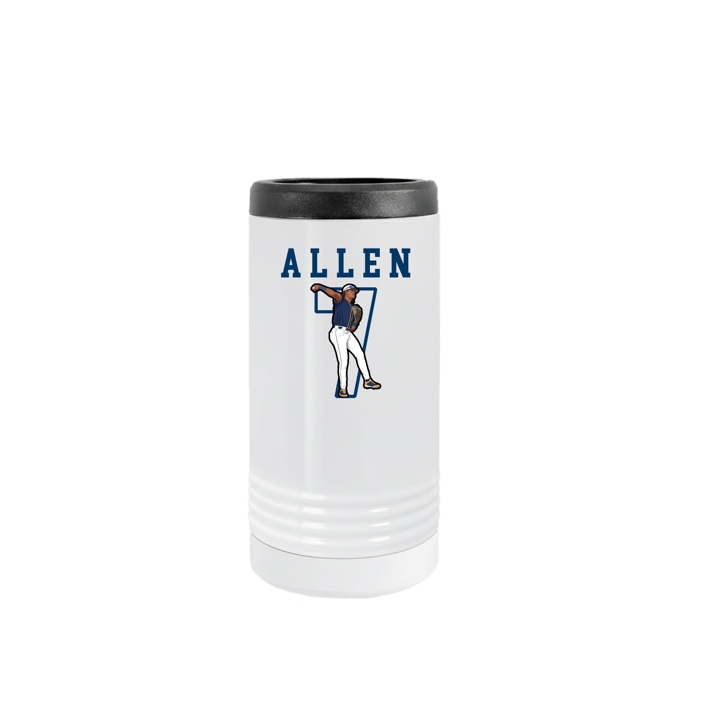 Slim Beverage Holder — Shirsey in White