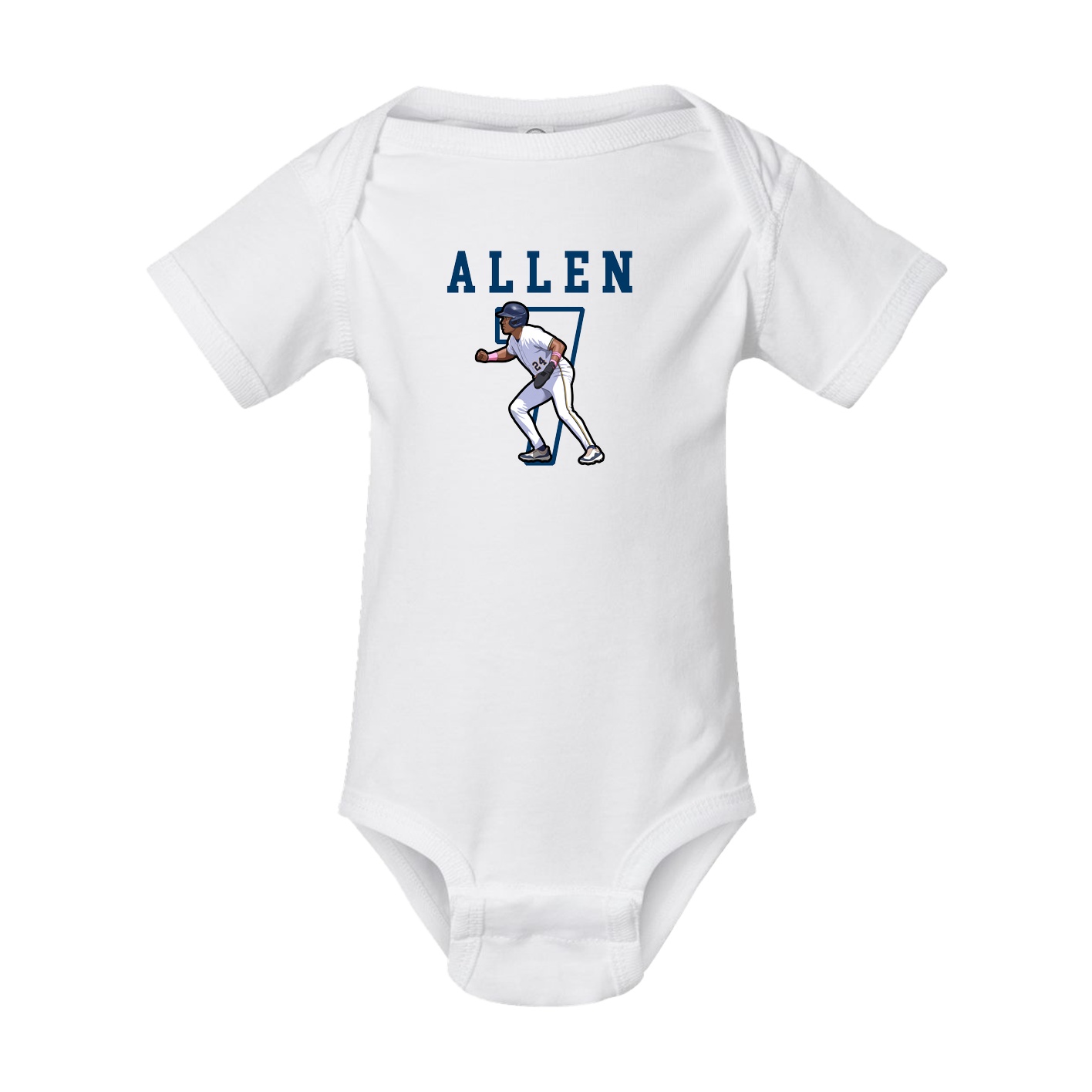 Baby Onesie — Shirsey in White