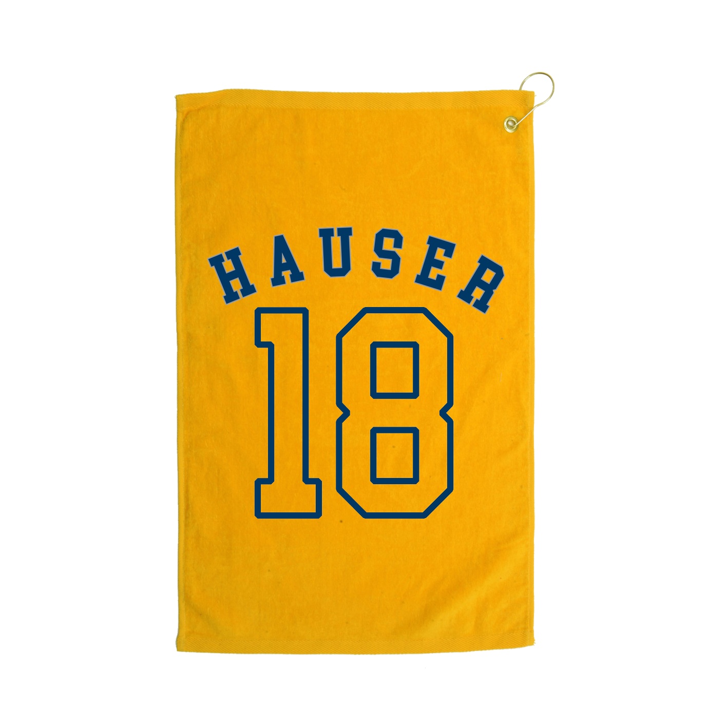 Golf Towel — Shirsey Arch in Gold