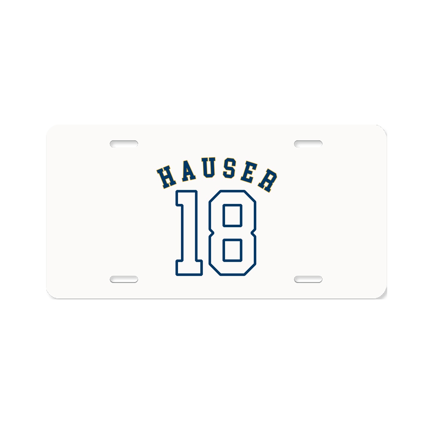 License Plate — Shirsey Arch in Classic