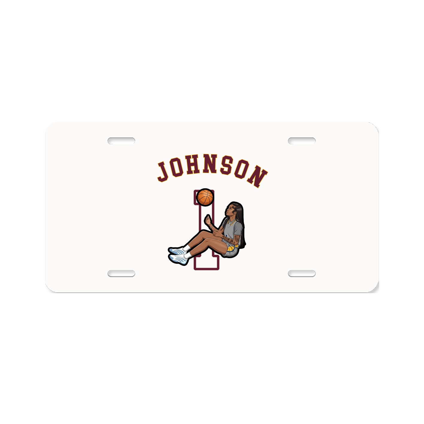 License Plate — Shirsey Arch in Classic