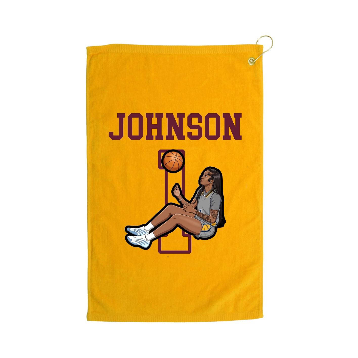 Golf Towel — Shirsey in Gold