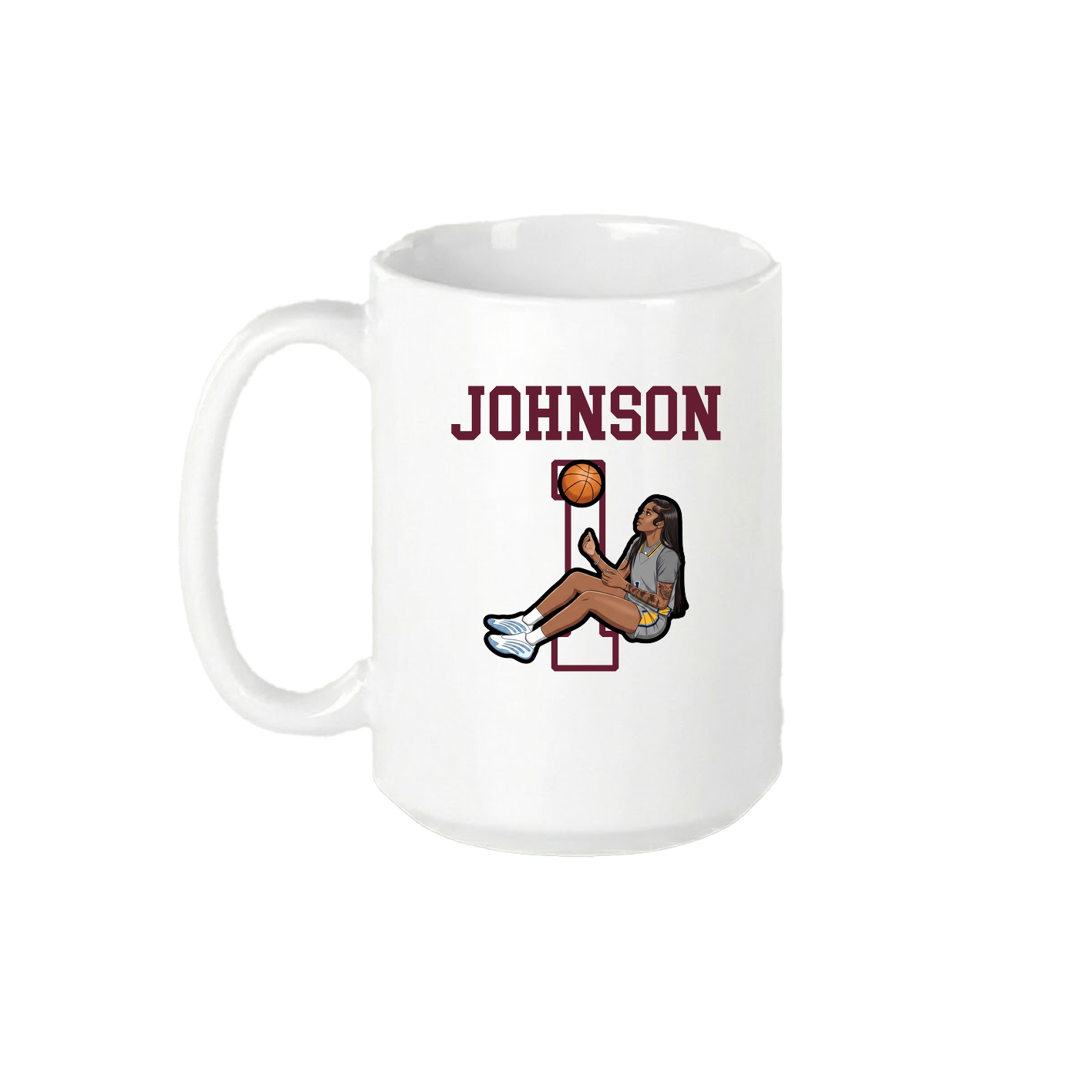 15oz Coffee Mug — Shirsey in White