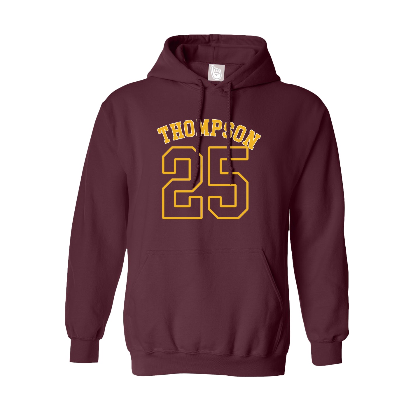 Hoodie — Shirsey Arch in Maroon