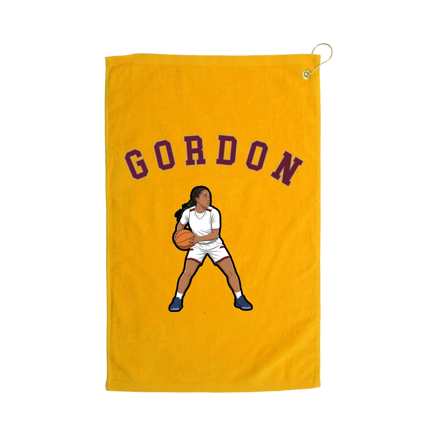 Golf Towel — Shirsey Arch in Gold