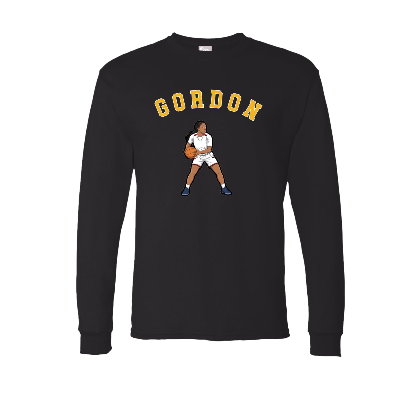 Long Sleeve Tee — Shirsey Arch in Black