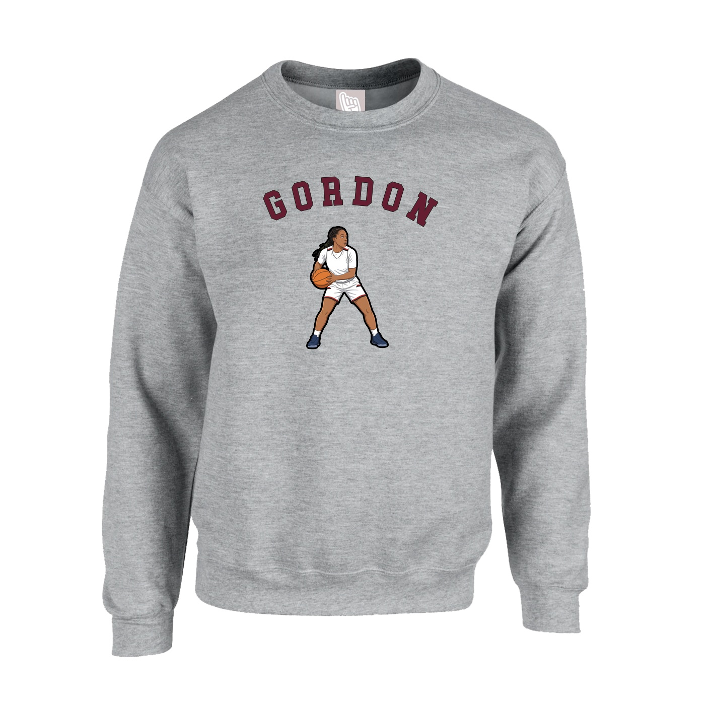 Fleece Crew — Shirsey Arch in Grey