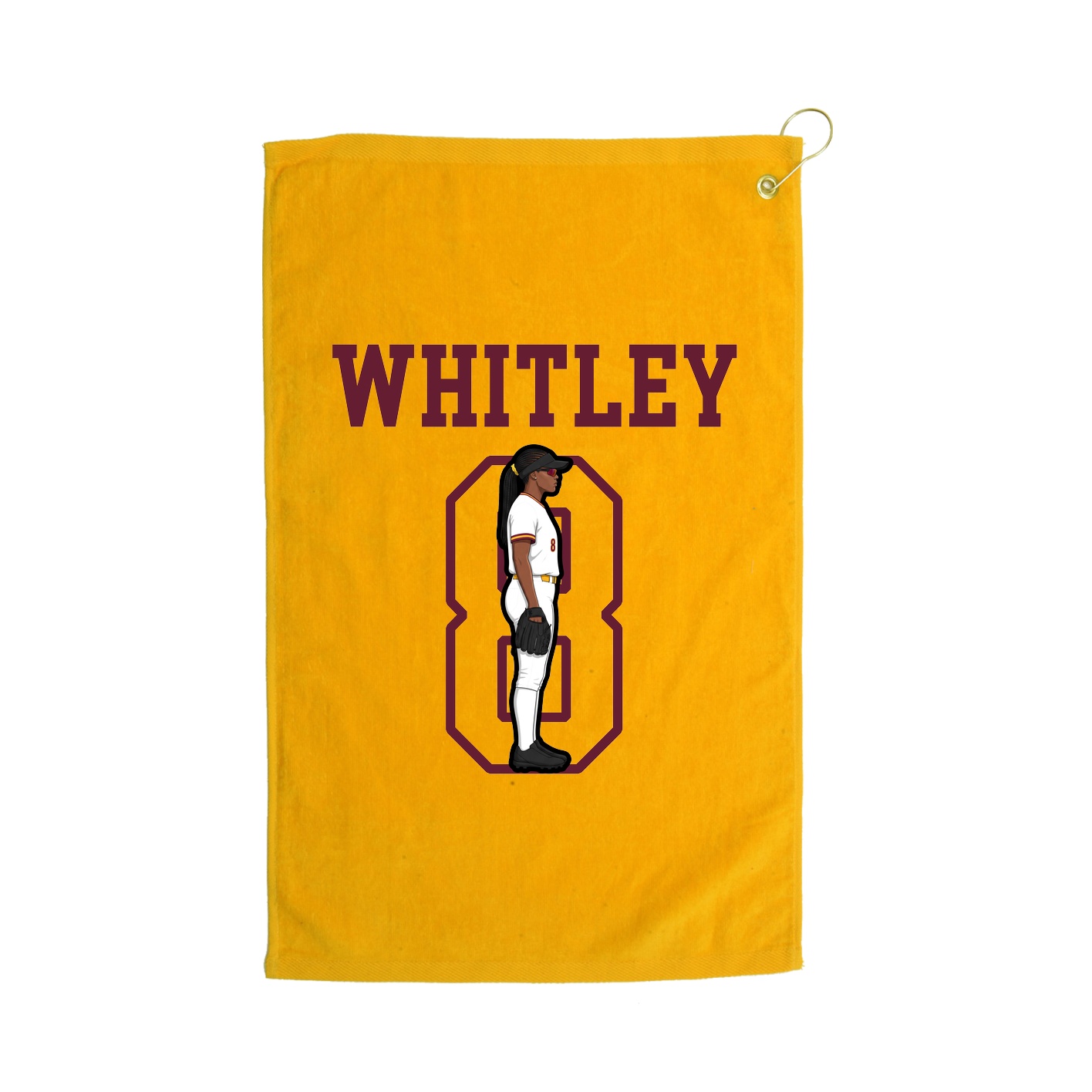 Golf Towel — Shirsey in Gold