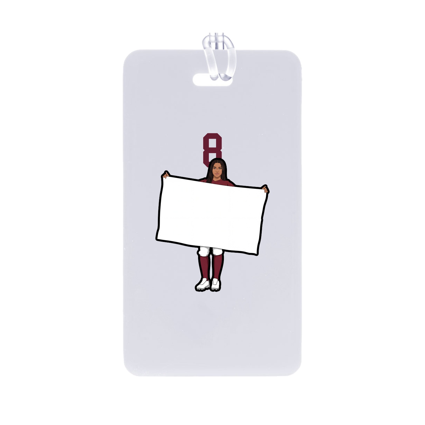 Bag Tag — Number Top in Classic